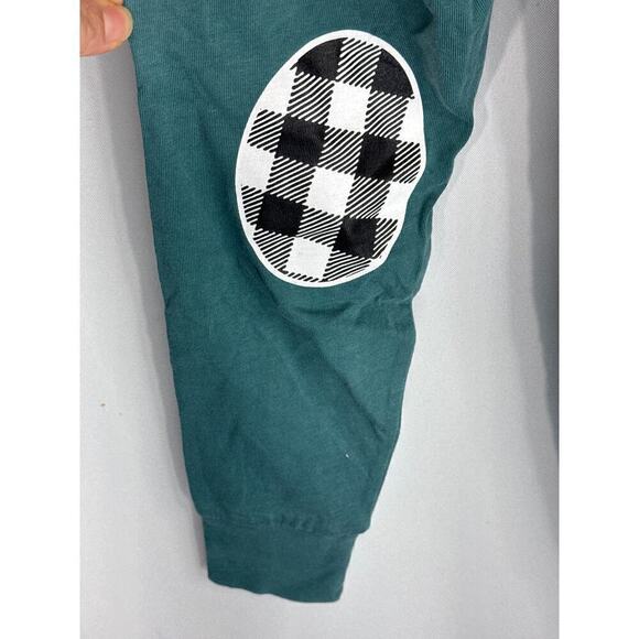 Gameday Couture "I'll Be Home" Holiday Elbow Patch Shirt Women's XXL NWOT - Picture 5 of 12